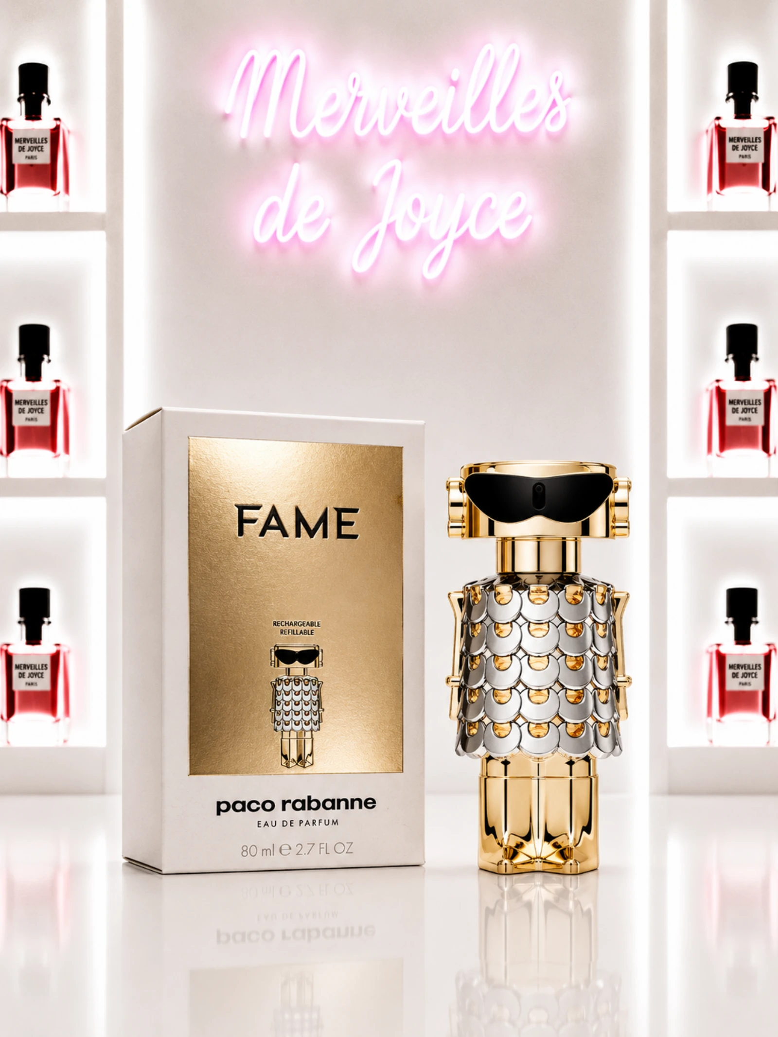 🤖 Fame – Paco Rabanne – Eau de Parfum 80 ml | Parfum Femme
